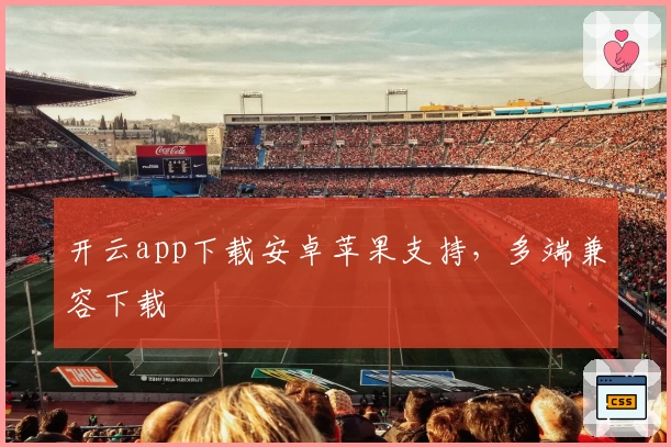 开云app下载安卓苹果支持，多端兼容下载